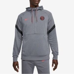 Nike Gray Paris Saint-Germain Hoodie size M